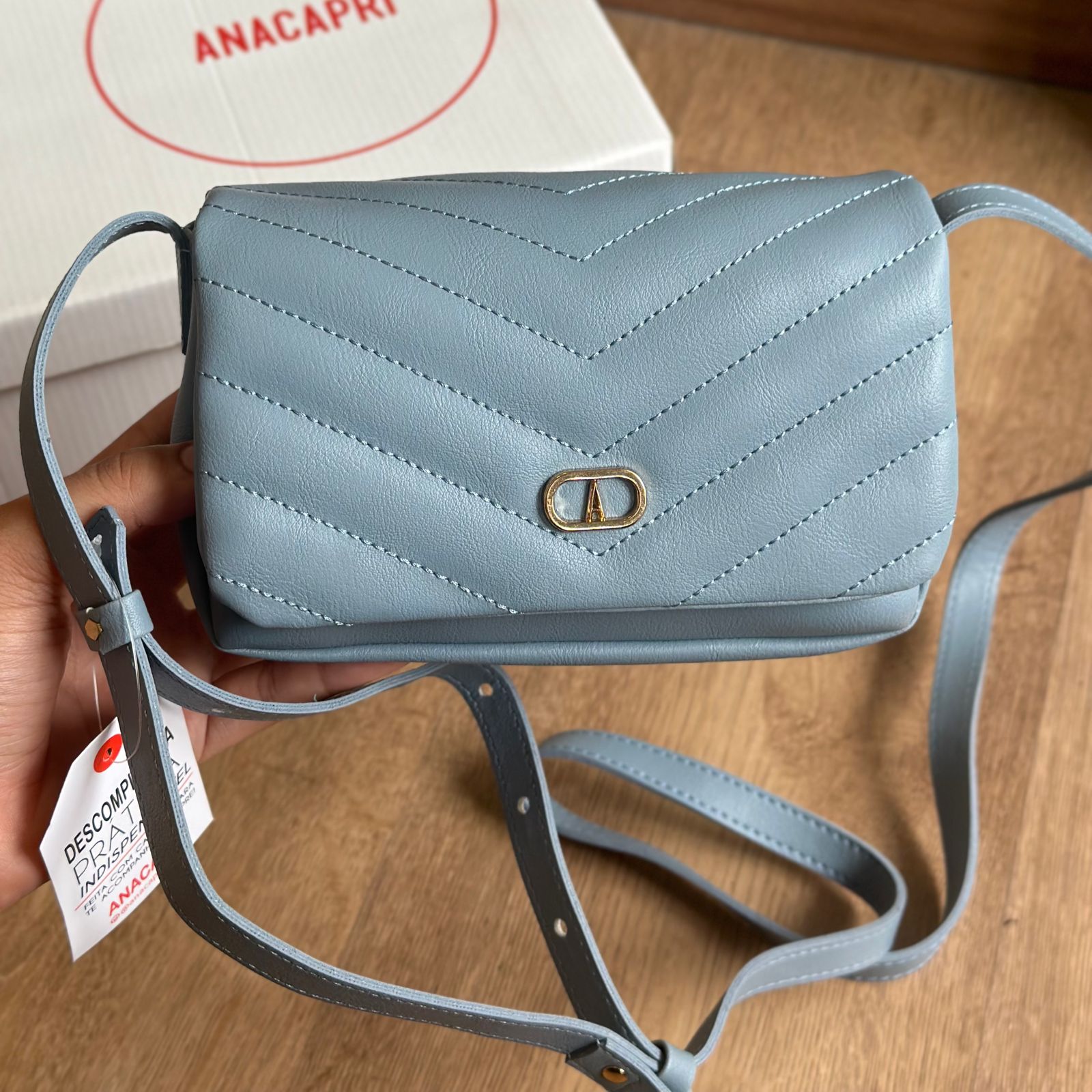 Bolsa Ana Capri Crossbody Matelassê C500160586