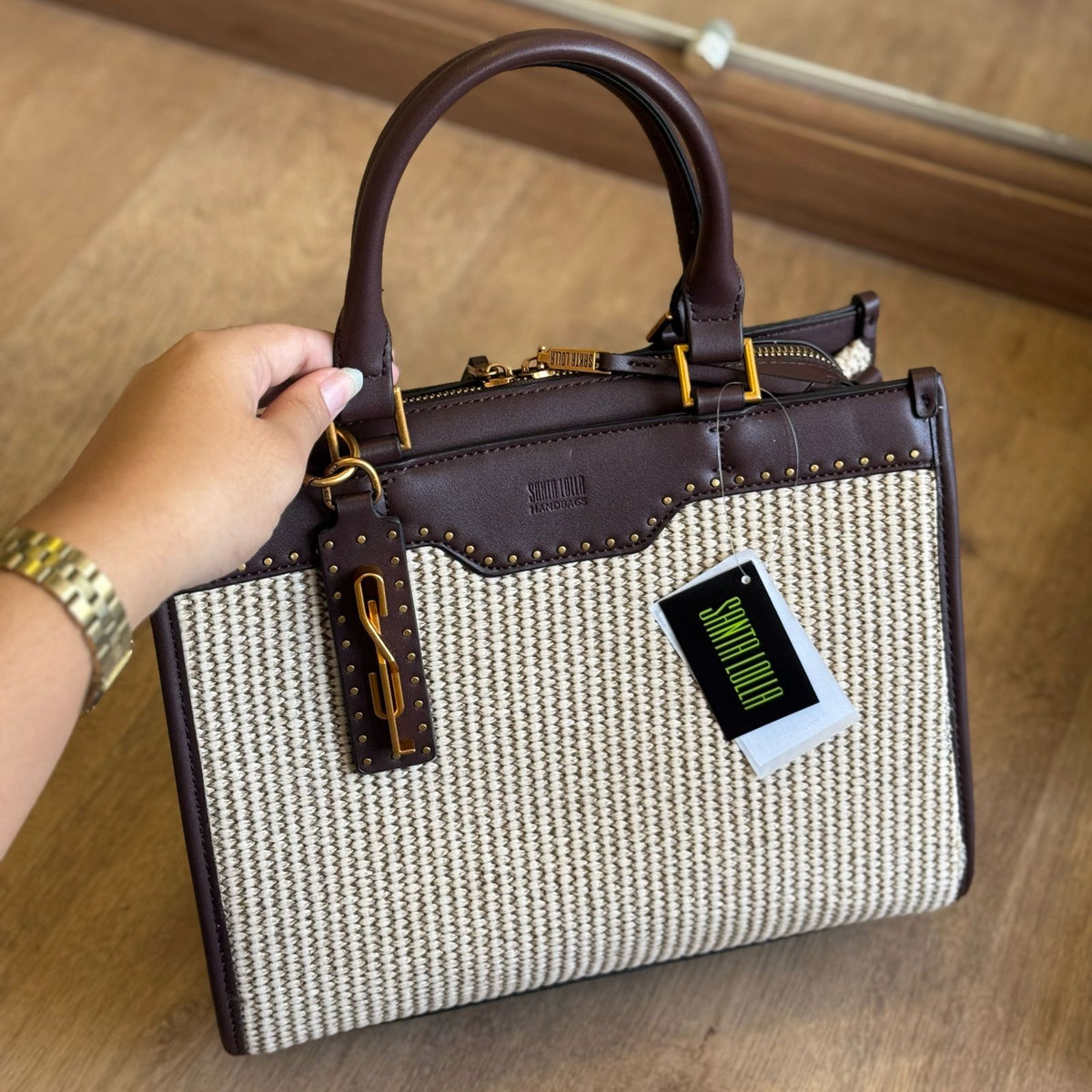 Bolsa Santa Lolla Tramado Duas Alças 0453.4E7A.02CE