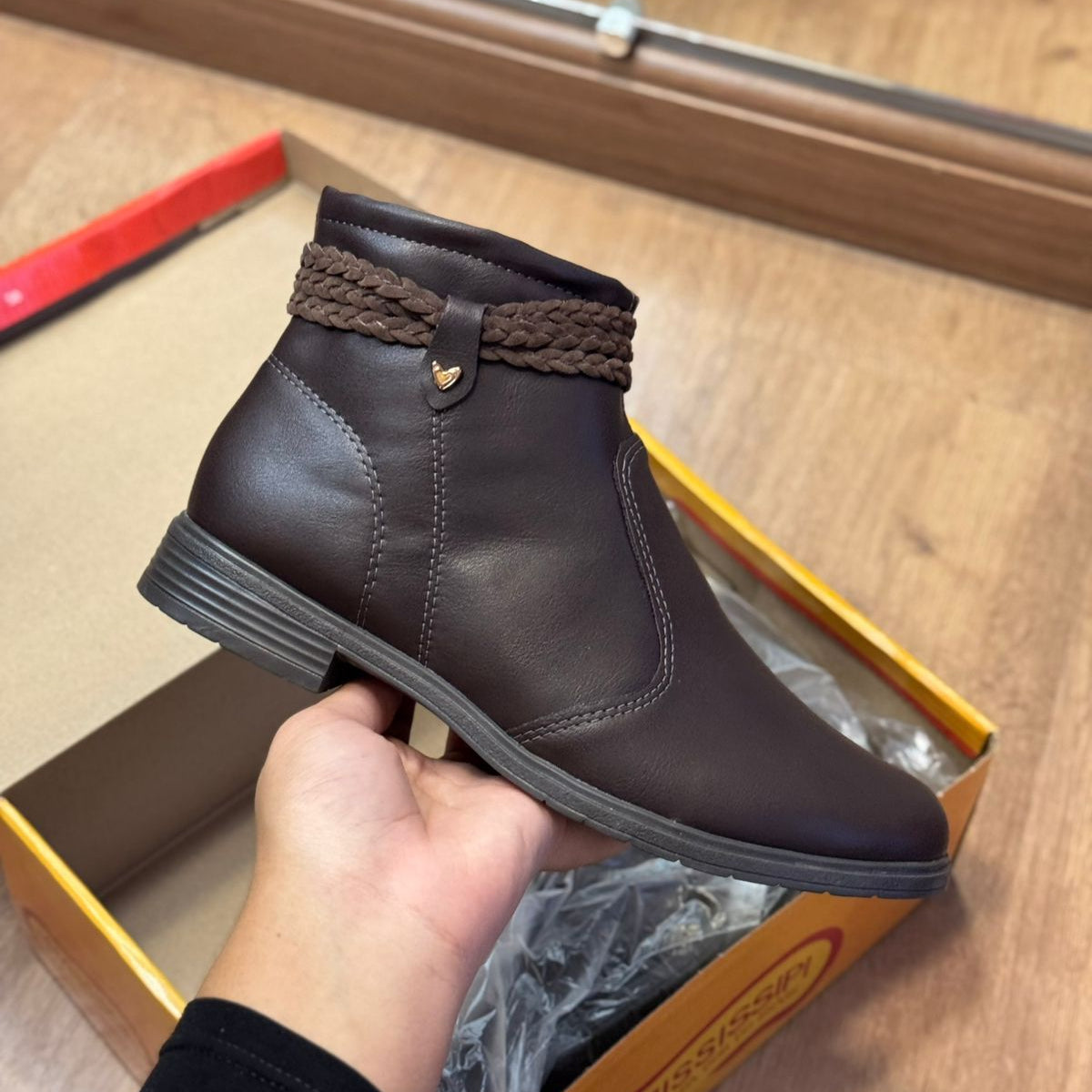 Bota Mississipi de Cano Curto MC861
